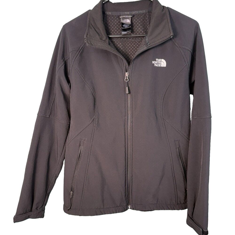 NICE! Women’s The North Face Shellrock Jacket Black Large L  A4K6  Spring Summer